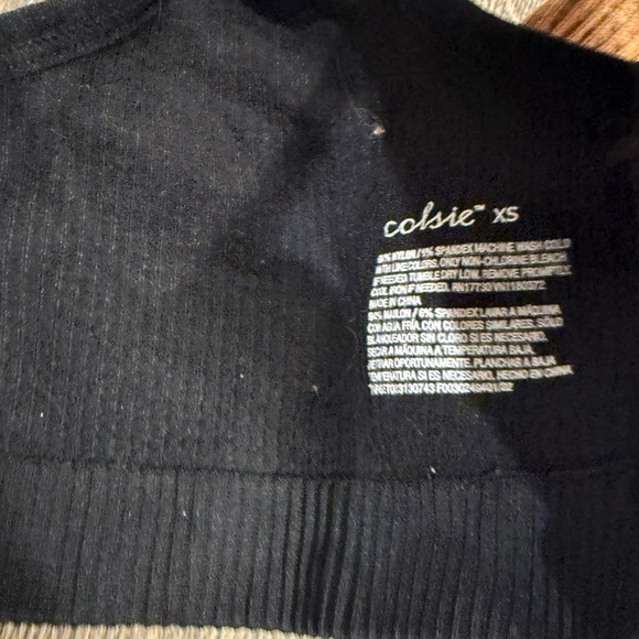 3-pack Xs Ribbed Bralettes - Picture 3 of 5